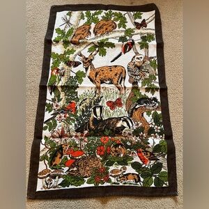 Vintage Irish Linen Kitchen Towel
